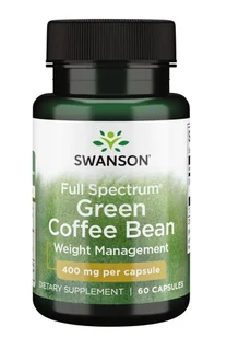 SWANSON Full Spectrum Green Coffee Bean 400mg 60 kaps. SW802 - Suplementy naturalne - miniaturka - grafika 2