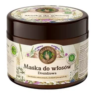 Maski do włosów - Receptury Zielarki Maska do włosów zniszczonych, cienkich i puszących się Drożdżowa, 300ml - miniaturka - grafika 1