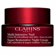 Kremy do twarzy - Clarins Super Restorative Night Cream Very Dry Skin (50 ml) - miniaturka - grafika 1