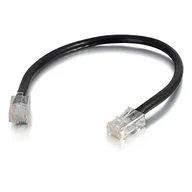 Kable miedziane - C2G 5 m Cat5e Ethernet RJ45 kabel sieciowy o wysokiej prędkości, przewód LAN czarny Cat5e PVC UTP kabel krosowy - miniaturka - grafika 1