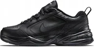 Buty sportowe męskie - Buty Nike Air Max Monarch IV 415445 001 Męskie skórzane Czarne rozm. 40 - miniaturka - grafika 1