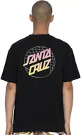 Koszulki męskie - t-shirt męski SANTA CRUZ GRID DELTA DOT TEE Black - miniaturka - grafika 1