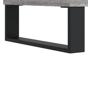 Komoda, szary dąb sonoma, 100x36x60 cm, materiał drewnopochodny Lumarko! - Komody - miniaturka - grafika 12