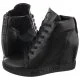 Sneakersy damskie - Sneakersy Czarne B8252-E50-000-000-B88 (CI686-a) Carinii - miniaturka - grafika 1