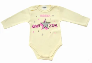 Body niemowlęce PRZYSZŁA GWIAZDA żółty 68 - Body dla niemowląt Body niemowlęce PRZYSZŁA GWIAZDA żółty 68 - Body dla niemowląt - miniaturka - grafika 1