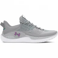 Buty sportowe damskie - Damskie buty treningowe Under Armour UA W Flow Dynamic Intlknt - szare - miniaturka - grafika 1