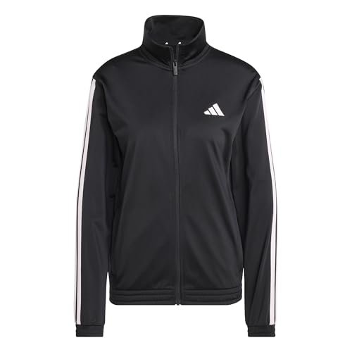 adidas dames TRICOT 3-STRIPES TRACKTOP, black/clear pink, S