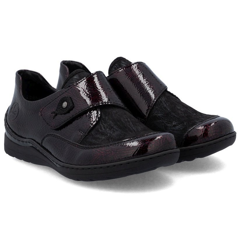 Półbuty damskie Rieker 48951-35 RED R.37