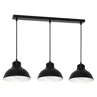 Lampa wisząca Sven 3 x 60 W E27 czarny mat 9083 - Lampy sufitowe - miniaturka - grafika 2