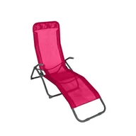Leżaki ogrodowe - Leżak leniwiec fuksja - miniaturka - grafika 1