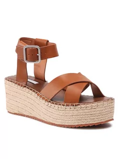 Espadryle damskie - Pepe Jeans Espadryle Witney Ella PLS90490 Brązowy - grafika 1