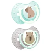 Smoczki do butelek - Smoczek LOVI CapiChill Boy 6-18 m (2 szt.) - miniaturka - grafika 1