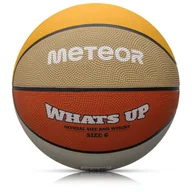 Piłka nożna - Piłka Koszykowa Meteor What's Up 6 Pomarańczowy/beżowy - miniaturka - grafika 1