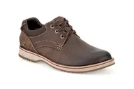 Półbuty męskie - Mahale Plain [dark brown] - rozmiar 41.5 - miniaturka - grafika 1