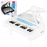 Instrumenty muzyczne dla dzieci - Pianino Multimedialne Fortepian Dla Dzieci Organy Mikrofon Karaoke Mp3 - miniaturka - grafika 1