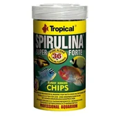 Pokarm dla ryb - Pokarm dla ryb Super Spirulina Forte Chips 100 ml / 52 g Tropical - miniaturka - grafika 1