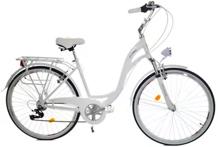 Dallas Bike City Alu 7Spd 28 cali Biały - Rowery - miniaturka - grafika 1