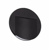 Oprawy, klosze i abażury - Kanlux Oprawa przyschodowa LED 12V 0.8W ERINUS LED O B-WW 3000K 15lm czarny 33334 33334 - miniaturka - grafika 1