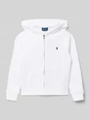 Swetry dla chłopców - Bluza rozpinana o kroju regular fit z mieszanki bawełny - miniaturka - grafika 1