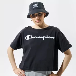 Koszulki i topy damskie - Champion T SHIRT CREWNECK T SHIRT 113970KK001 - grafika 1