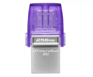Kingston DataTraveler MicroDuo 3C 200 MB/s 256GB USB A i C - Pendrive - miniaturka - grafika 1