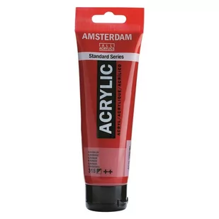Talens Amsterdam, farba akrylowa, 120 ml, Karmin - Przybory szkolne - miniaturka - grafika 1