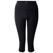 Spodnie sportowe damskie - Legginsy damskie 3/4 Dare 2b Influential II 3/4 Legging Rozmiar: L / Kolor: czarny - miniaturka - grafika 1