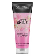 Szampony do włosów - John Frieda Vibrant Shine Color Shine Shampoo szampon do włosów naturalnych i farbowanych 250ml - miniaturka - grafika 1