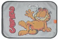 Kuwety dla kotów - Garfield dwuwarstwowa mata pod kuwetą /szara, prostokątna - miniaturka - grafika 1