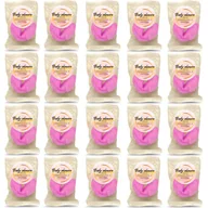 Desery dla dzieci - D&D Fun Cookies / Zestaw Ciasteczek Z Wróżbą Z Naklejką Okrągłą "Baby Shower Pink" Pink 20 Sztuk - miniaturka - grafika 1