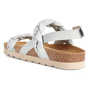 Geox Sandały damskie D BRIONIA HIGH Sandal, LT Sky, 41 EU, Lt Sky, 41 EU - Sandały damskie - miniaturka - grafika 1