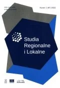 Czasopisma - studia regionalne i lokalne 1 (87) 2022 - miniaturka - grafika 1