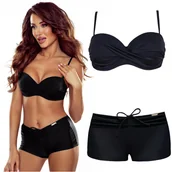 Stroje kąpielowe - Strój kąpielowy dwuczęściowy spodenki GABBIANO Pamela 44B XXL 90B - miniaturka - grafika 1