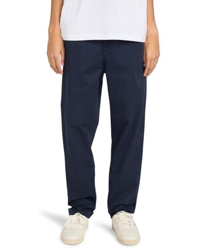 Element Spodnie Regular Comfort Chino Twill Niebieski XS