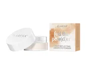 Pudry do twarzy - Claresa, FEEL THE POW(D)ER! LIGHT REFLECTING UNDER EYE POWDER 02 BEIGE - miniaturka - grafika 1