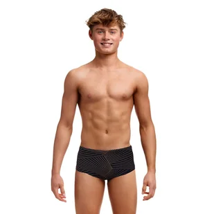 Kąpielówki chłopięce spodenki bokserki Funky Trunks Gold Weaver - Kąpielówki dla chłopców - miniaturka - grafika 1
