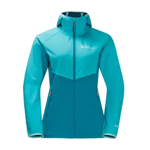 Kurtka softshellowa damska Jack Wolfskin Go Hike Softshell - Odzież trekkingowa damska - miniaturka - grafika 1