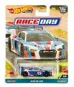 Samochody i pojazdy dla dzieci - HOT WHEELS 2021 AUDI R8 LMS RACE DAY 3/5 HKC61 - miniaturka - grafika 1