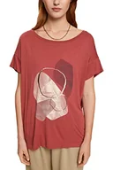 Koszulki i topy damskie - ESPRIT Collection Damska koszulka 992EO1K314, 805/TERRACOTTA, M - miniaturka - grafika 1