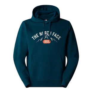 Bluza The North Face Varsity Graphic 0A89DJ1NO1 - granatowa - Bluzy sportowe męskie - miniaturka - grafika 1