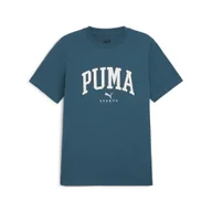 Koszulki sportowe męskie - Męska koszulka PUMA SQUAD PUMA Cold Green - miniaturka - grafika 1