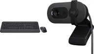 Zestawy myszka + klawiatura - Logitech MK650 920-011004 + Brio 100 960-001585 - miniaturka - grafika 1