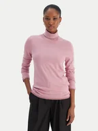 Swetry damskie - Liu Jo Golf MF5229 MS49I Różowy Regular Fit - miniaturka - grafika 1