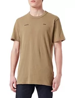 Koszulki męskie - G-STAR RAW Męski t-shirt z kolorowymi blokami, Wielokolorowy (Fresh Army Green/Lt Moss Color Block C336-d017), XL - miniaturka - grafika 1