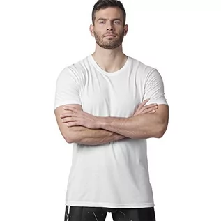 Koszulki męskie - Reebok męska Global Graphic Blank koszulka z krótkim rękawem, biały, XS BHP48 - grafika 1