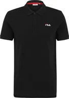 Koszulki męskie - Koszulka męska Fila Sunchon Polo czarna FAM0717 80010 2XL - miniaturka - grafika 1