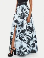 Spódnice - Rinascimento Spódnica maxi CFC0120286003 Niebieski Regular Fit - miniaturka - grafika 1