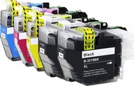 Tusze oryginalne - Tusz Brother 5x Tusz Do Brother LC-3219 LC-3217 65/18ml CMYK - miniaturka - grafika 1