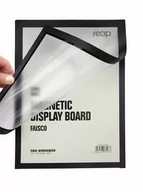 Tablice i flipcharty - Ramka magnetyczna, samoprzylepna A4 (czarna) - miniaturka - grafika 1