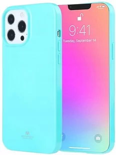 OEM Futerał Jelly Mercury do iPhone 14 PRO mięta - Etui i futerały do telefonów - miniaturka - grafika 1